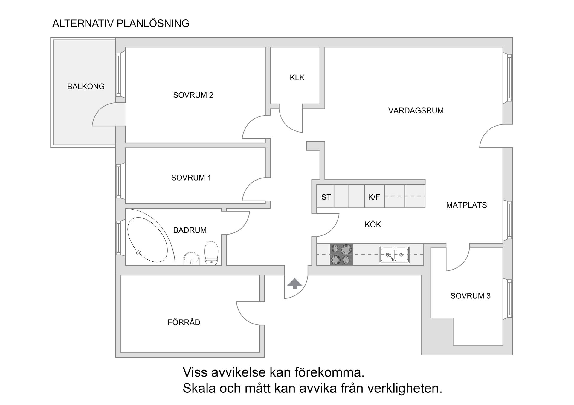 Bostadsrätt, Bärkingeplan 16, 2 tr, Spånga - Tensta, Stockholm