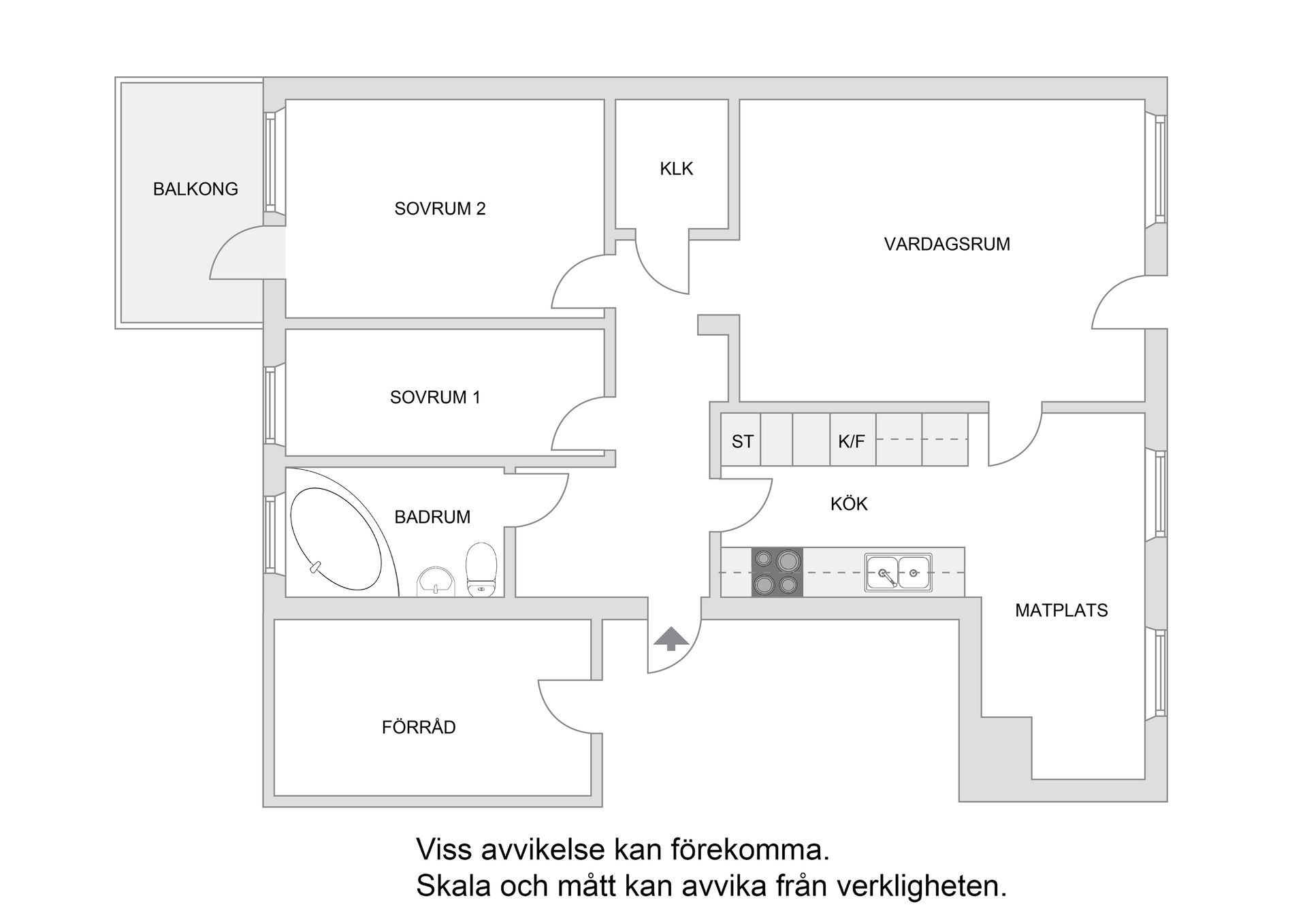 Bostadsrätt, Bärkingeplan 16, 2 tr, Spånga - Tensta, Stockholm