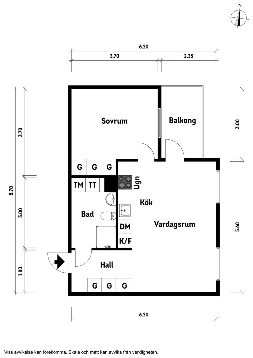 Bostadsrätt, Mjörnbo allé 16, Gråbo, Lerum