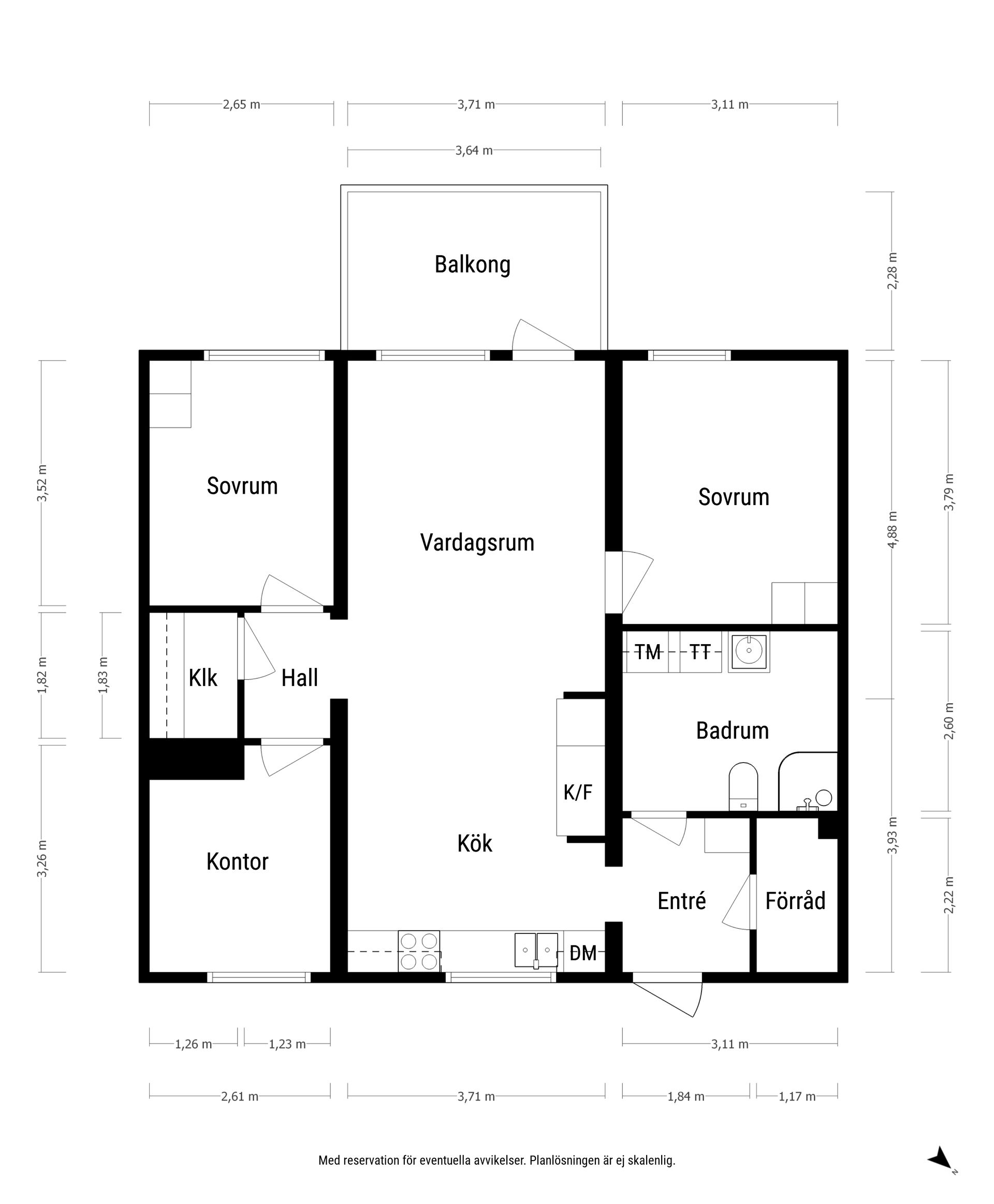 Bostadsrätt, Umeågatan 20 J, Errarps Ängar, Ängelholm