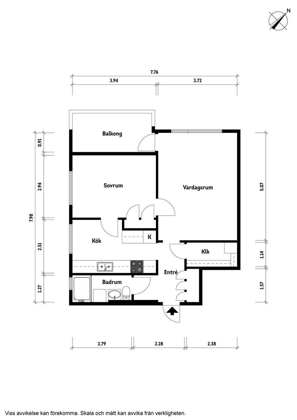 Bostadsrätt, Bildradiogatan 6, Järnbrott, Göteborg