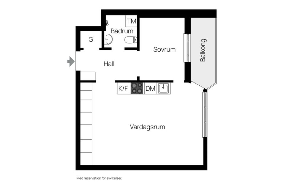Bostadsrätt, Rindögatan 4, 3 tr, Gärdet, Stockholm