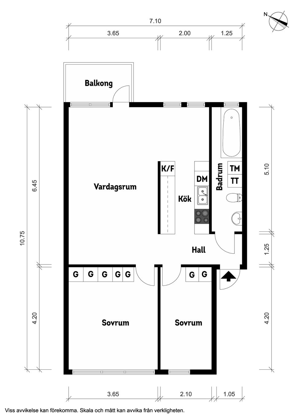 Bostadsrätt, Topasgatan 71, Västra Frölunda, Göteborg