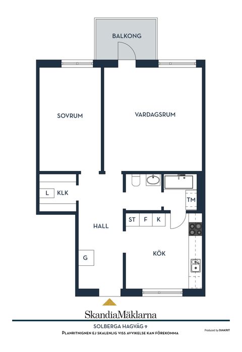 Bostadsrätt, Solberga hagväg 9, Älvsjö - Centralt, Stockholm