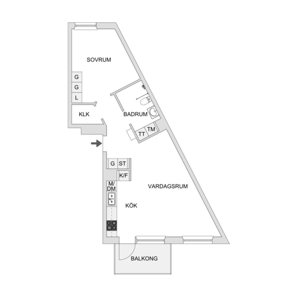 Bostadsrätt, Rågsvedsvägen 86, Rågsved Högdalen Hagsätra, Stockholm