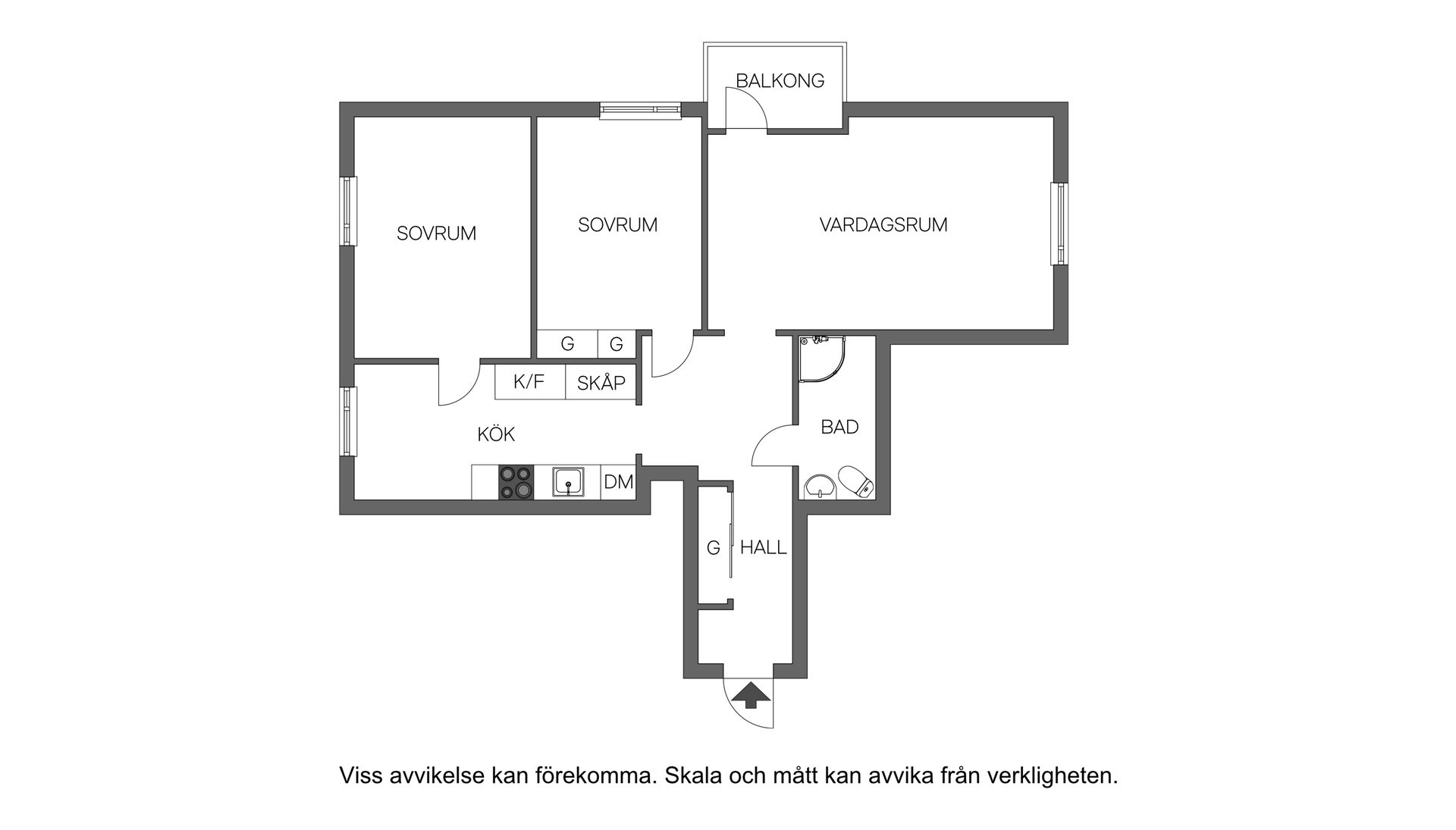 Bostadsrätt, Molnvädersgatan 26, Biskopsgården, Göteborg