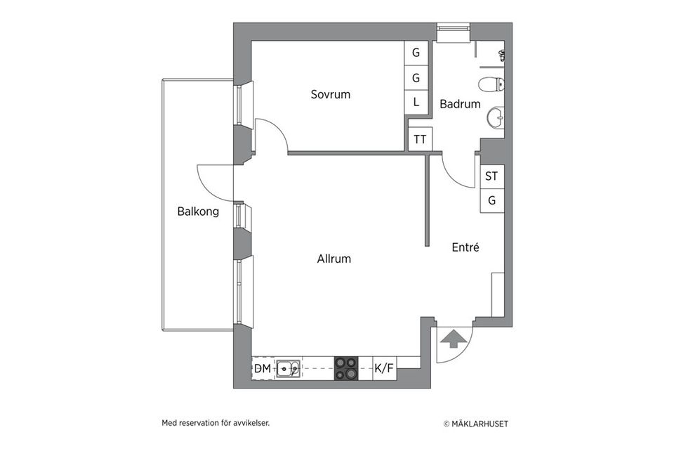 Bostadsrätt, Regattakajen 10, Hammarby Sjöstad, Stockholm