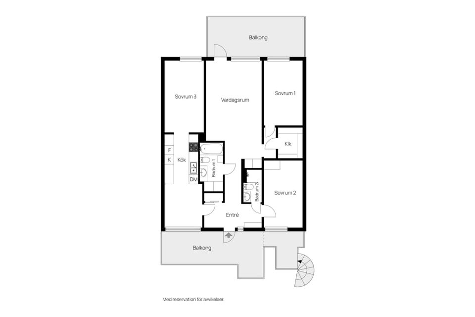 Bostadsrätt, Odens Väg 34D, Bollebygd