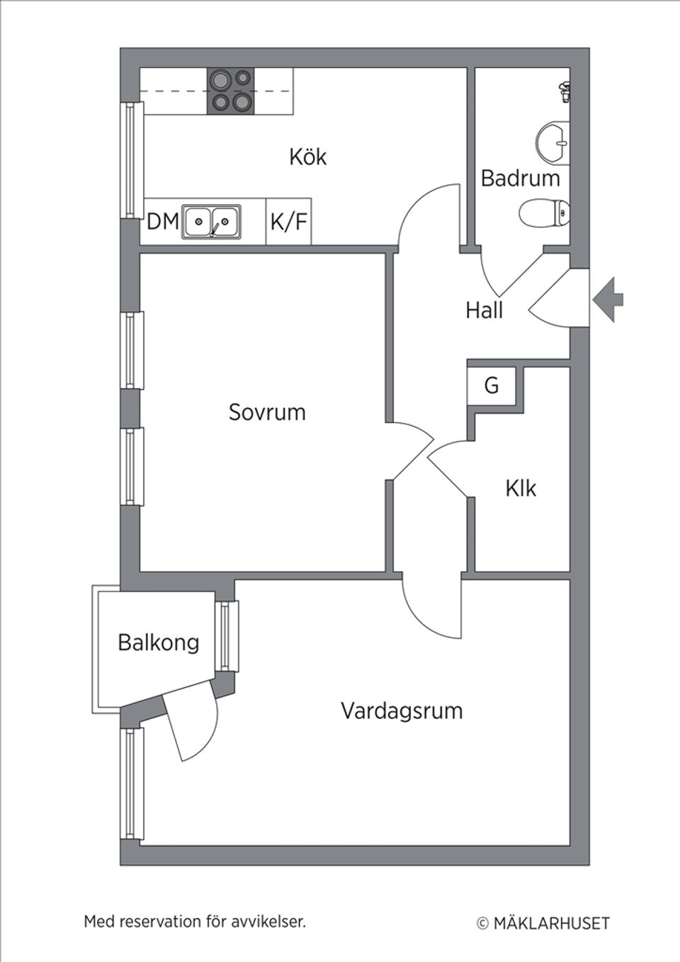 Bostadsrätt, Munkhagsgatan 106 B, Johannelund, Linköping