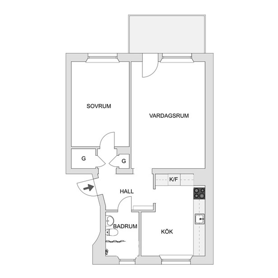 Bostadsrätt, Räntmästaregatan 23B, Göteborg