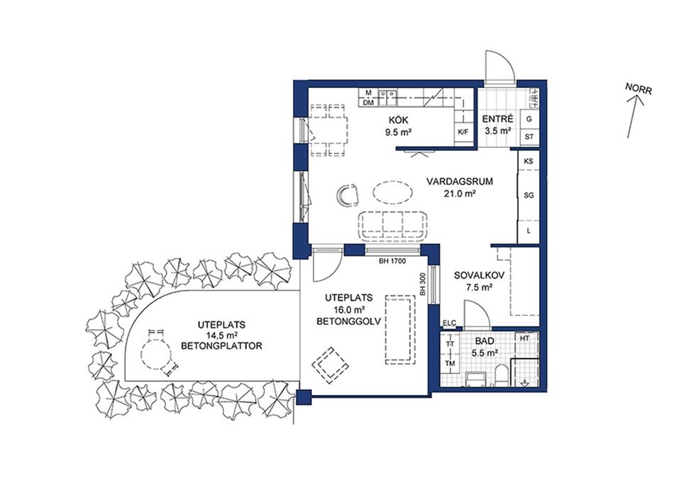 Bostadsrätt, Förmansgatan (Lgh nr 1), Örebro