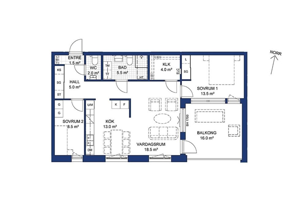 Bostadsrätt, Gasmästargatan (Lgh nr 70), Örebro