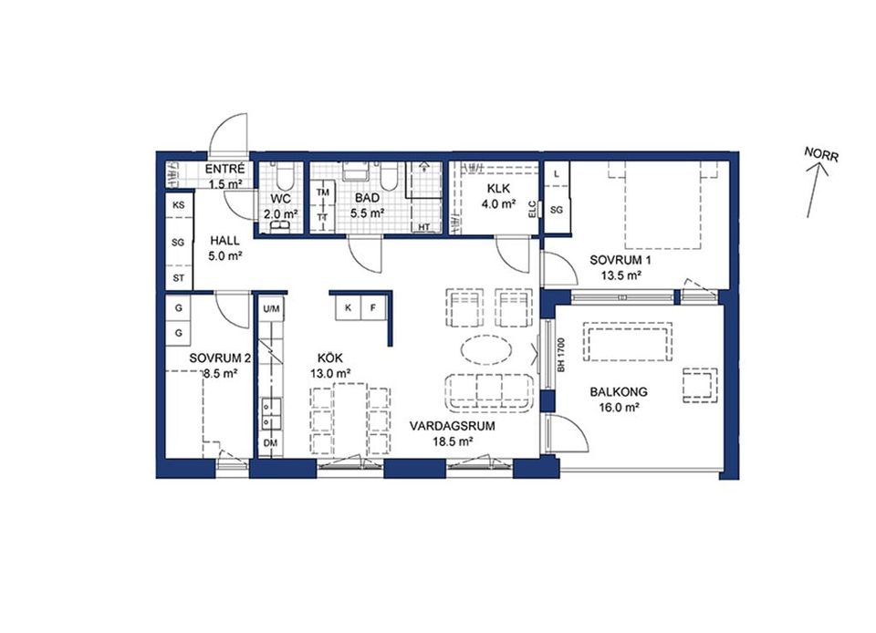 Bostadsrätt, Gasmästargatan (Lgh nr 66), Örebro