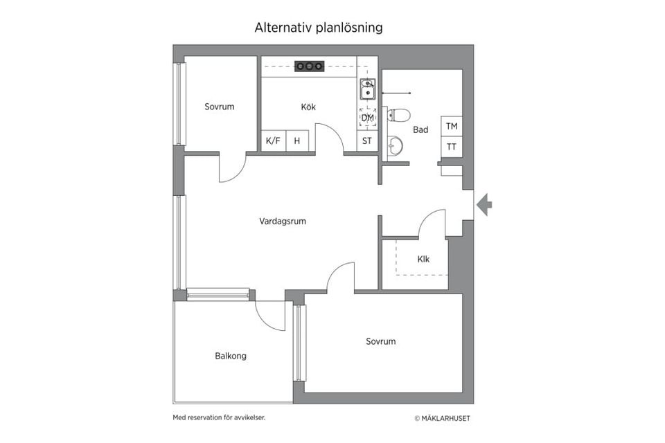 Bostadsrätt, Slottsvägen 12, 4 tr, Haga Norra, Solna