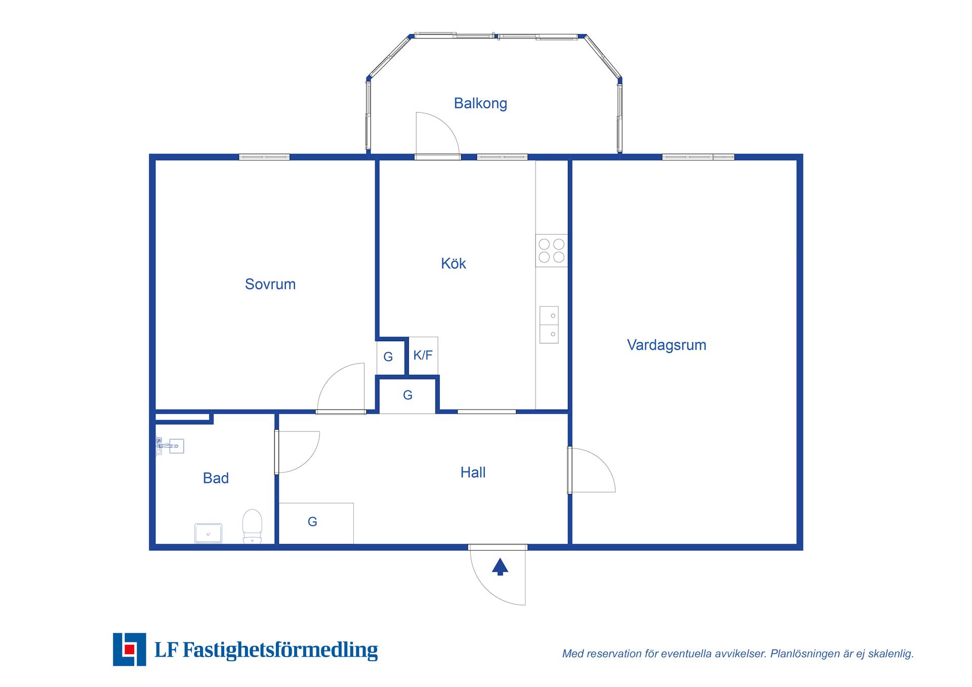 Bostadsrätt, Repslagaregatan 18A, Edvinshem, Ystad