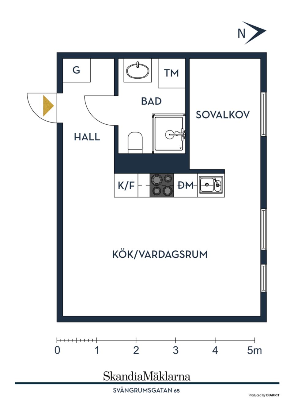 Bostadsrätt, Svängrumsgatan 65, Göteborg