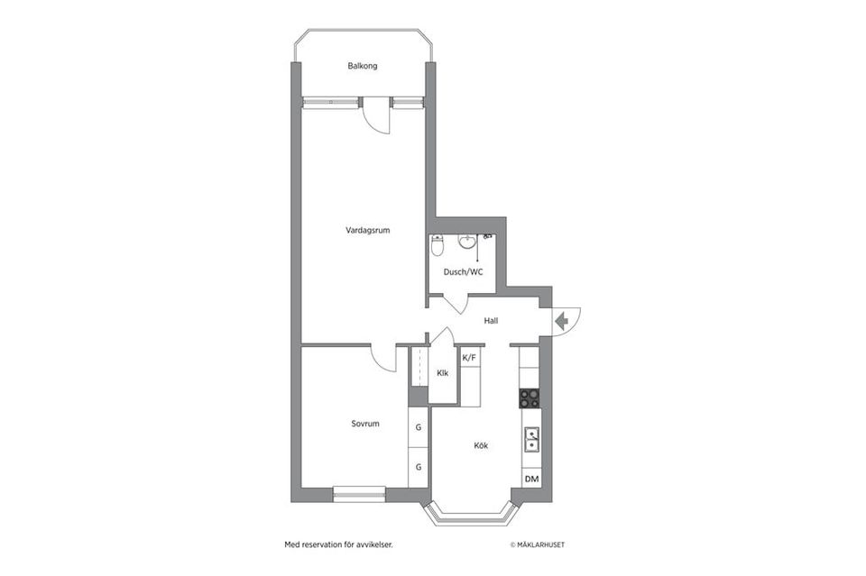 Bostadsrätt, Blomstergatan 9, Gideonsberg, Västerås