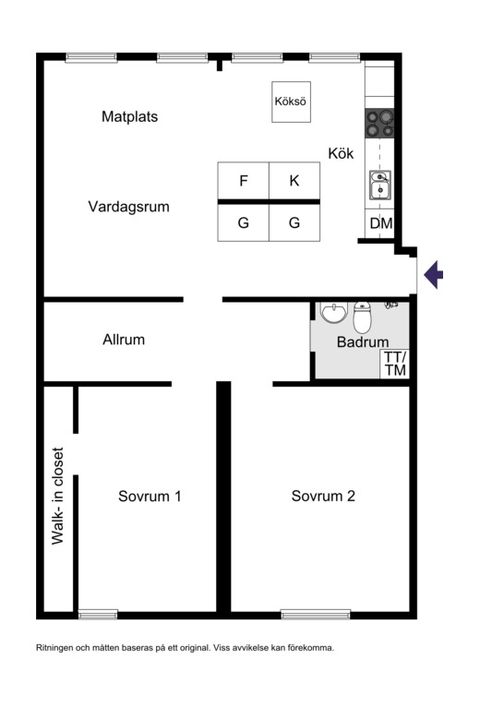 Bostadsrätt, Hvitfeldtsgatan 12, Halmstad centrum, Halmstad