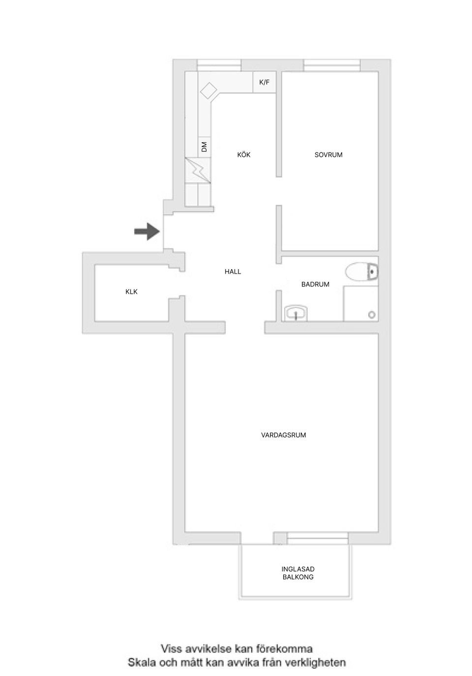 Bostadsrätt, Källhagsgatan 1F, Haga, Västerås