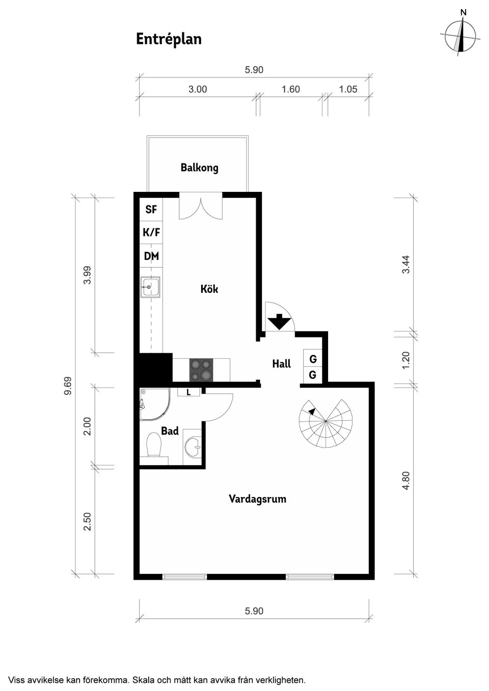 Bostadsrätt, Köpmansgatan 4, Inom Vallgraven, Göteborg