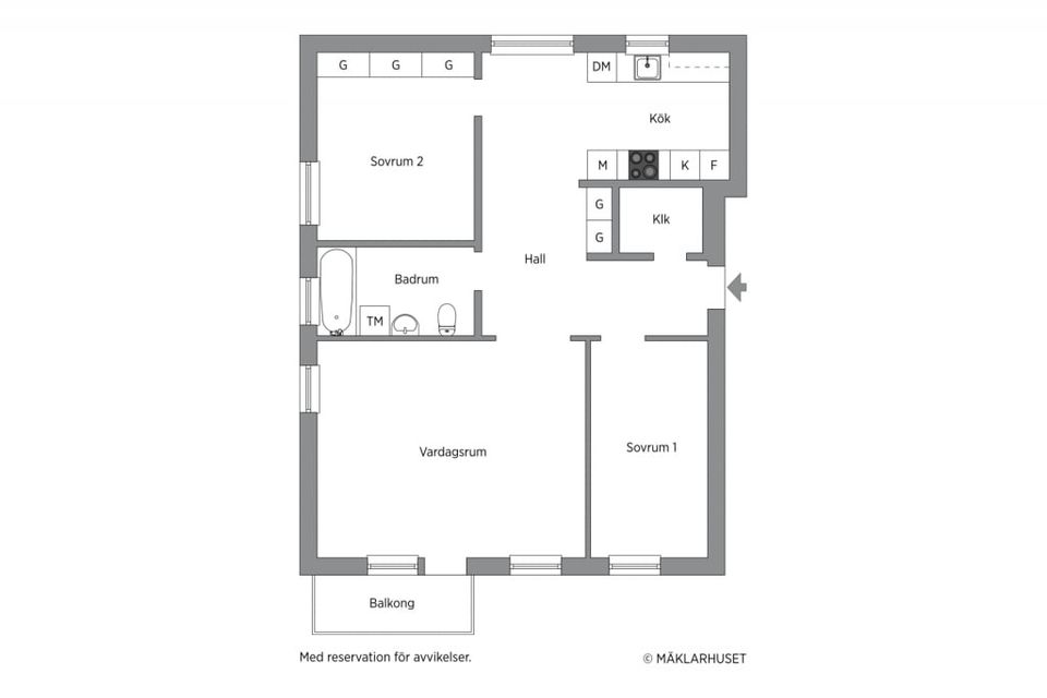 Bostadsrätt, Ångermannagatan 176, Stockholm