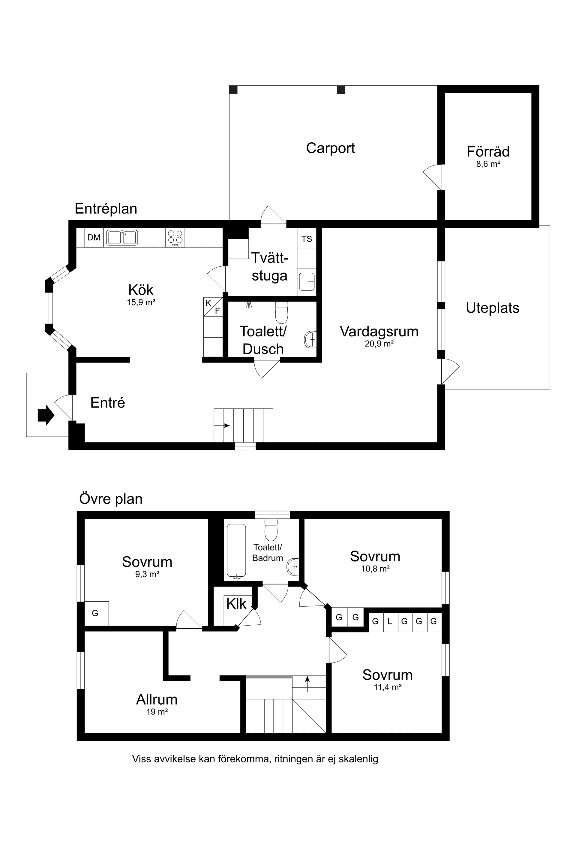 Villa, Strandskatevägen 24, Fågelvikshöjden, Värmdö