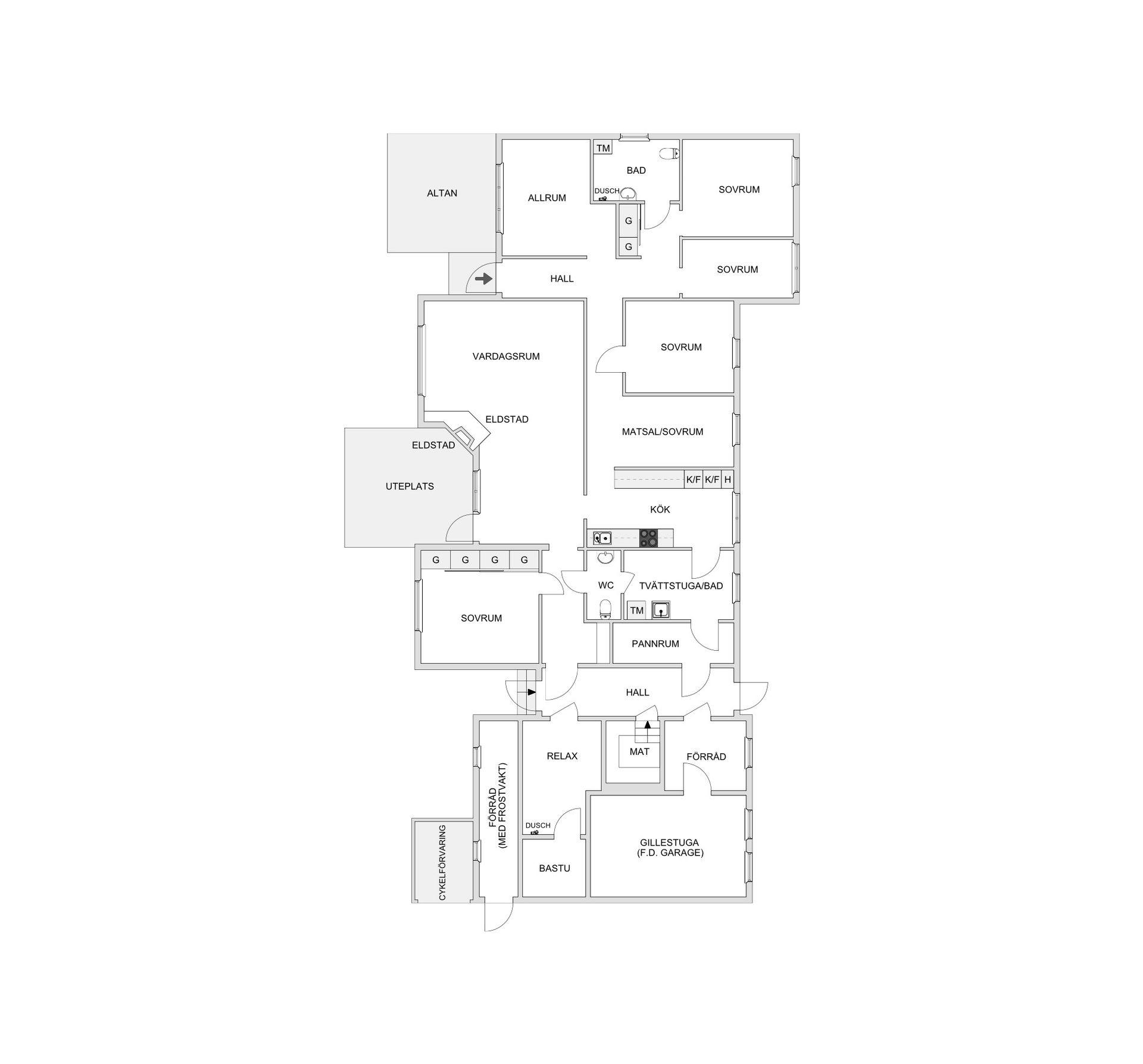 Villa, Skogsängsvägen 34, Trollbäcken, Tyresö