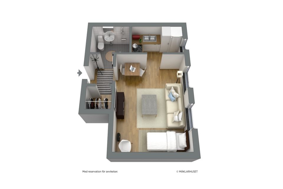 Bostadsrätt, Mörsilsgatan 14, Vällingby centrum, STOCKHOLM