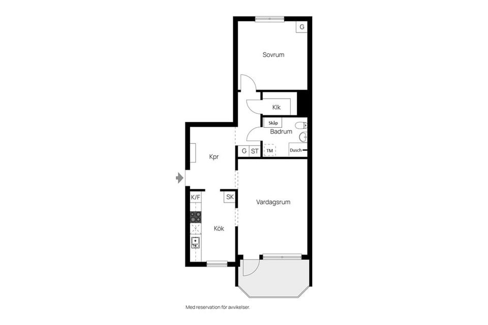 Bostadsrätt, Krukmakarbacken 2, Mariatorget / Zinkensdamm, Stockholm