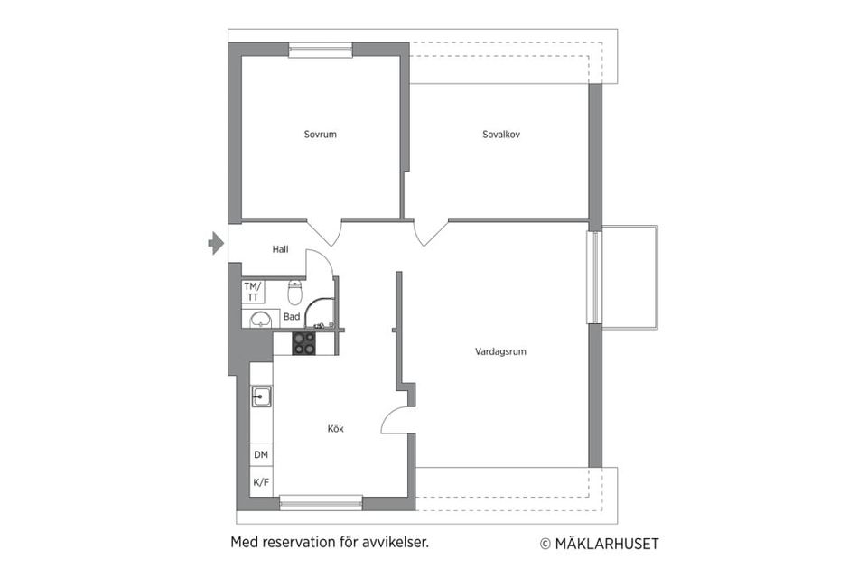 Bostadsrätt, Nygatan 11, Centrala Hudiksvall, Hudiksvall