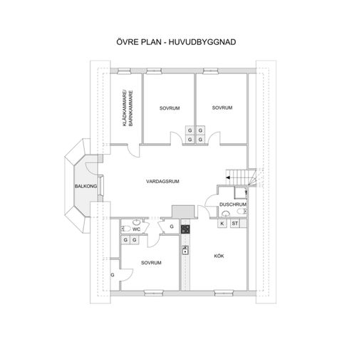 Villa, Södra Målen 1, Nässjö