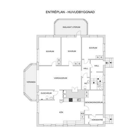 Villa, Södra Målen 1, Nässjö