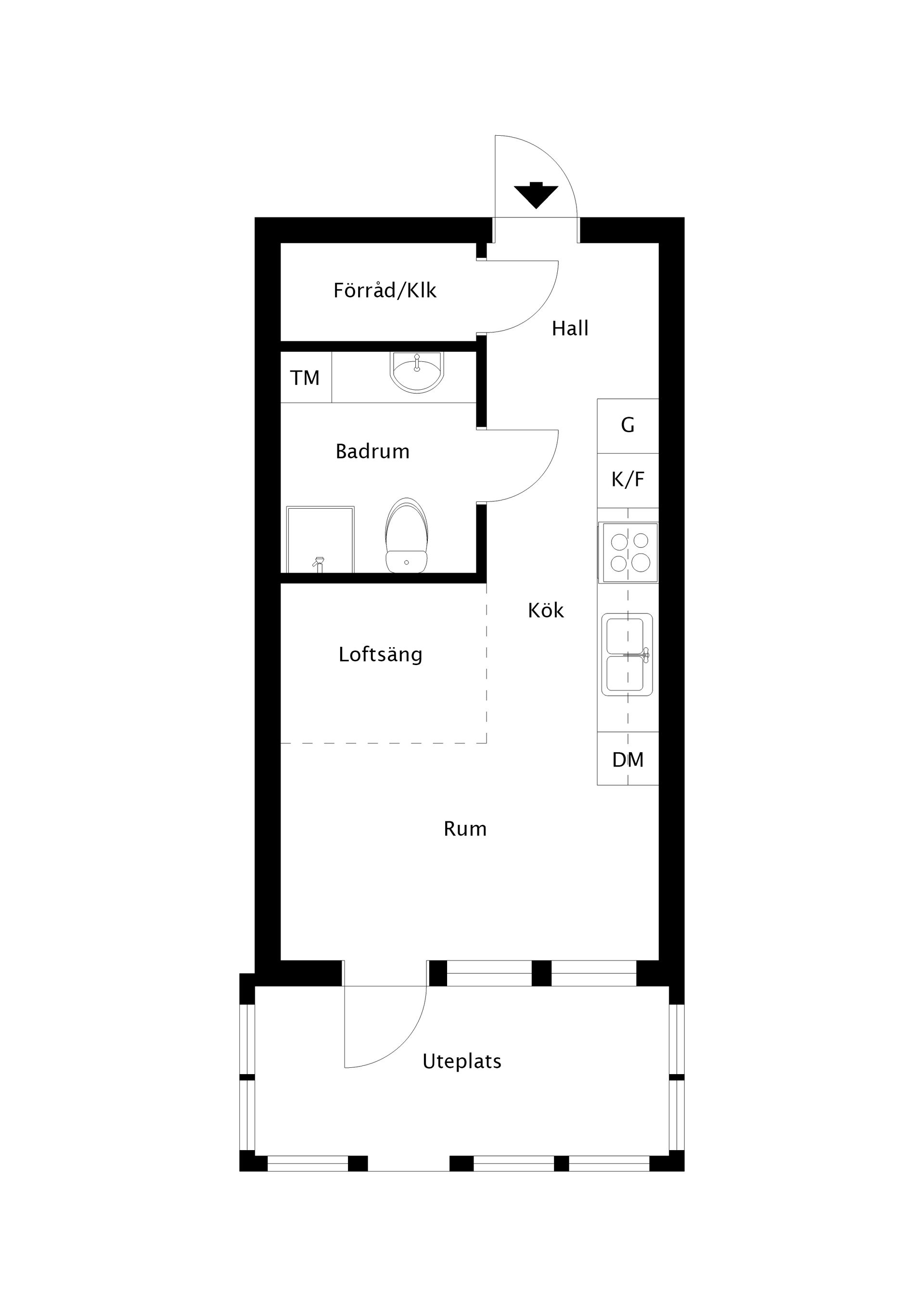 Bostadsrätt, Trångsundstorget 1, Trångsunds Centrum, Huddinge