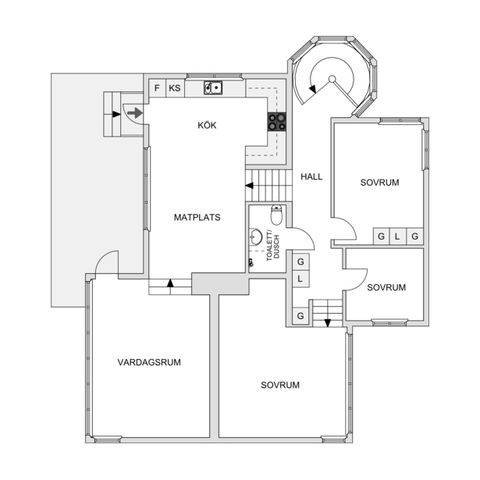 Villa, Långholmen 1, Torslanda - Långholmen, Göteborg