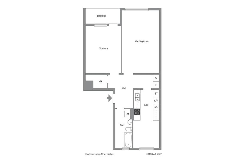 Bostadsrätt, Petterslundsgatan 24B, Fålhagen, Uppsala