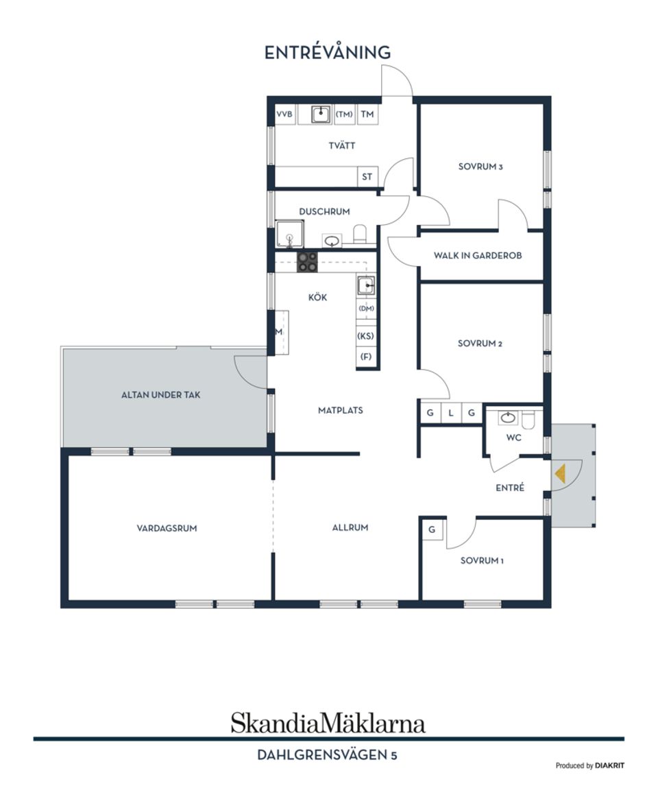 Villa, Dahlgrensvägen 5, Hammarö