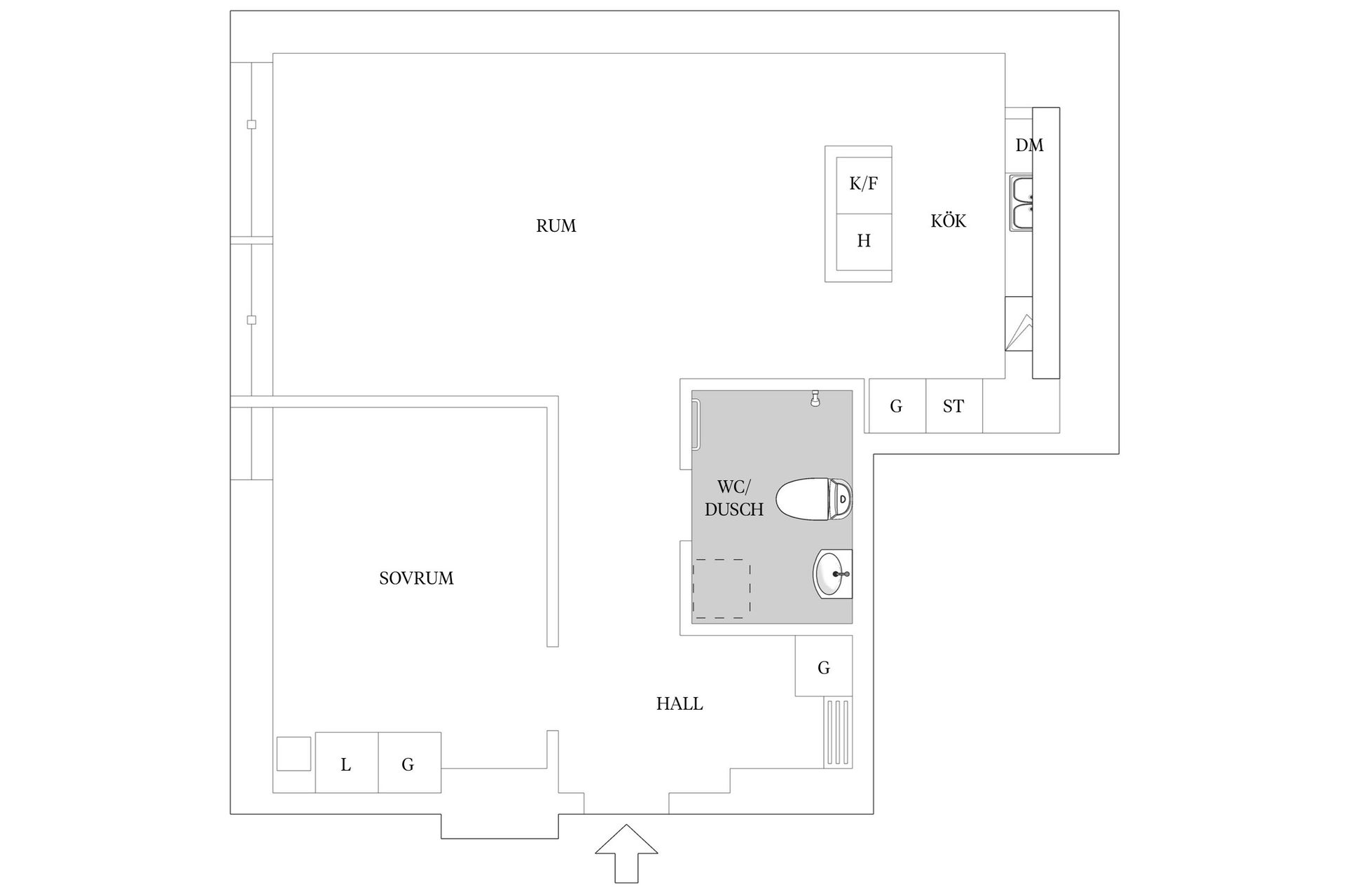 Bostadsrätt, Storgatan 82D, Arenastaden, Växjö