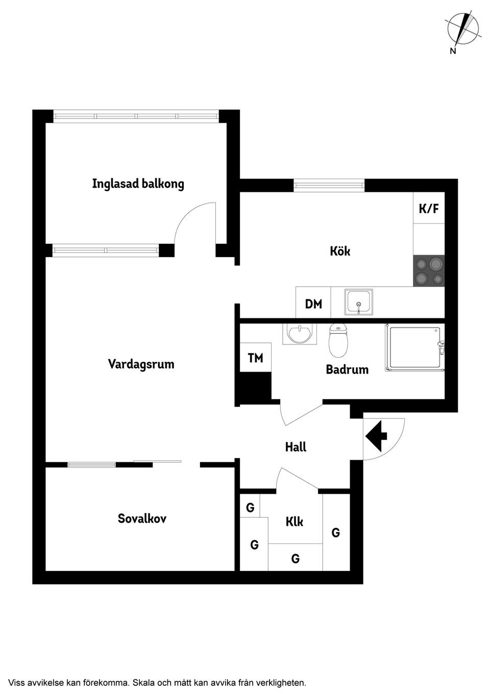 Bostadsrätt, Brynjegatan 12, Komarken, Kungälv