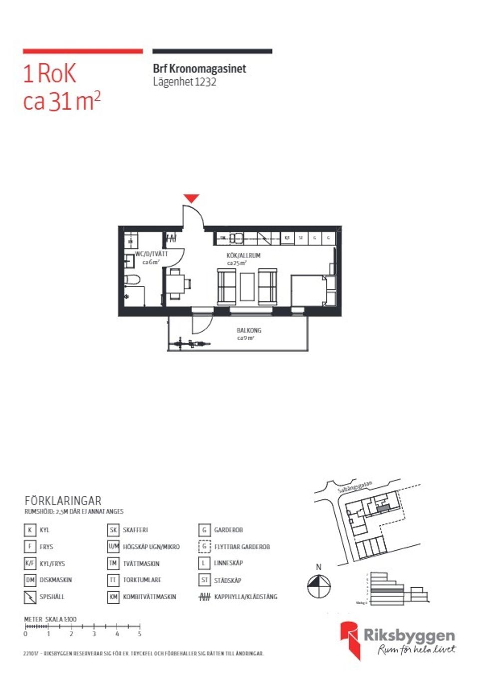 Bostadsrätt, Saltängsgatan 98, Centralt - Inre hamnen, Norrköping