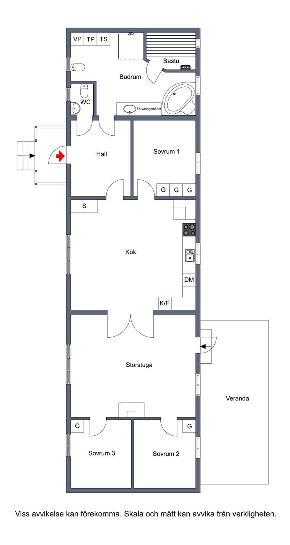 Fritidshus, Glöte 539, Glöte, Härjedalen