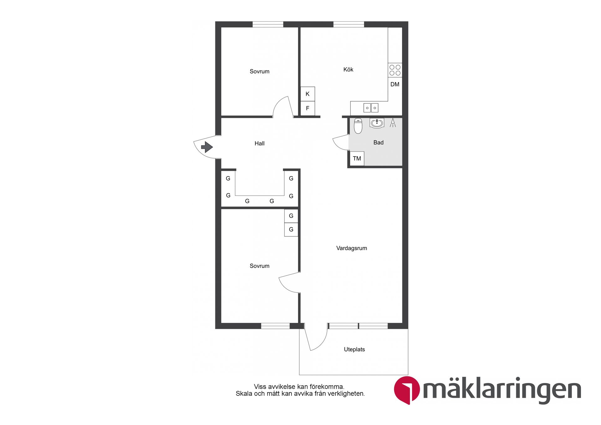 Bostadsrätt, Tegvägen 88, Viksjö, Järfälla