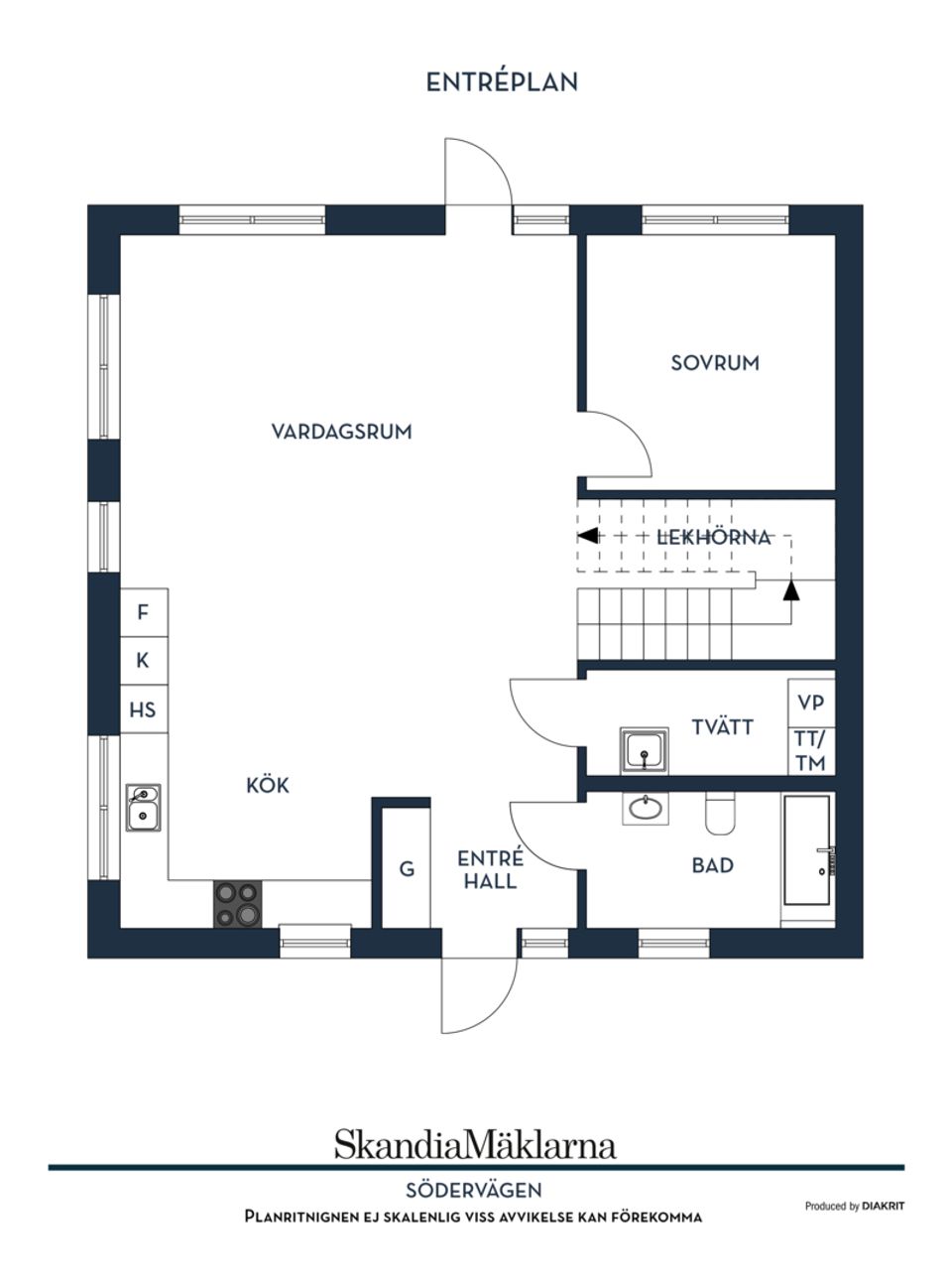 Radhus, Södervägen 5D, Högmora, Huddinge