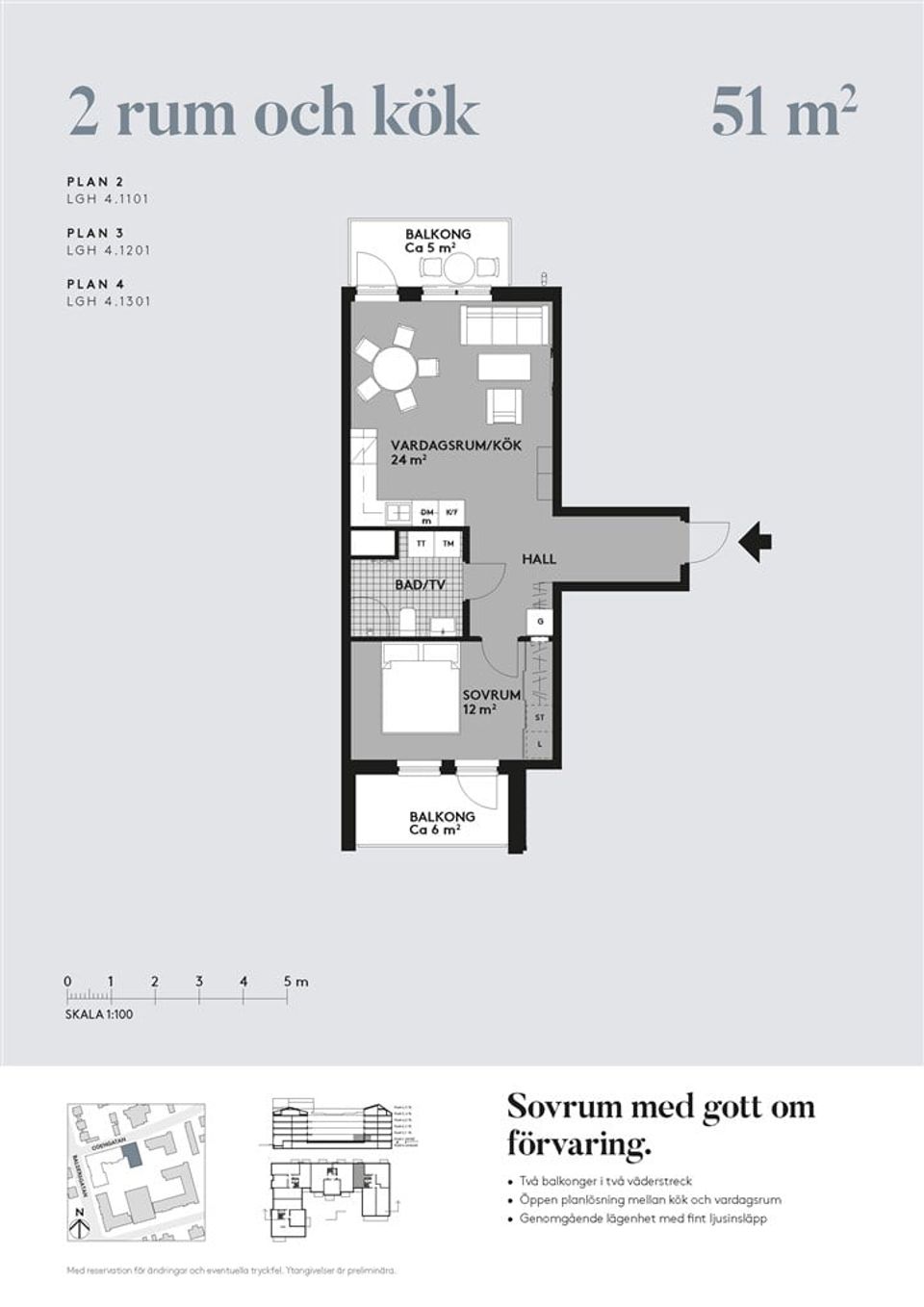 Bostadsrätt, Odengatan 2C, Lgh. nr 4.1101, Övre bryggårdsgärdet, Norrtälje