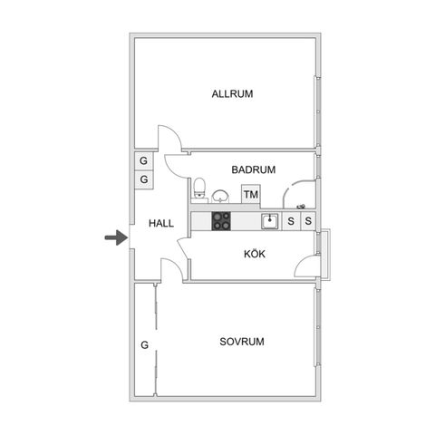 Bostadsrätt, Rubingatan 38, Tynnered, Göteborg