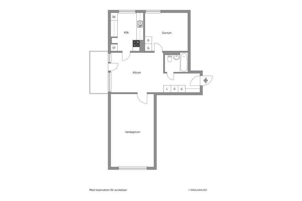 Bostadsrätt, Radarvägen 7, Hägernäs, Täby