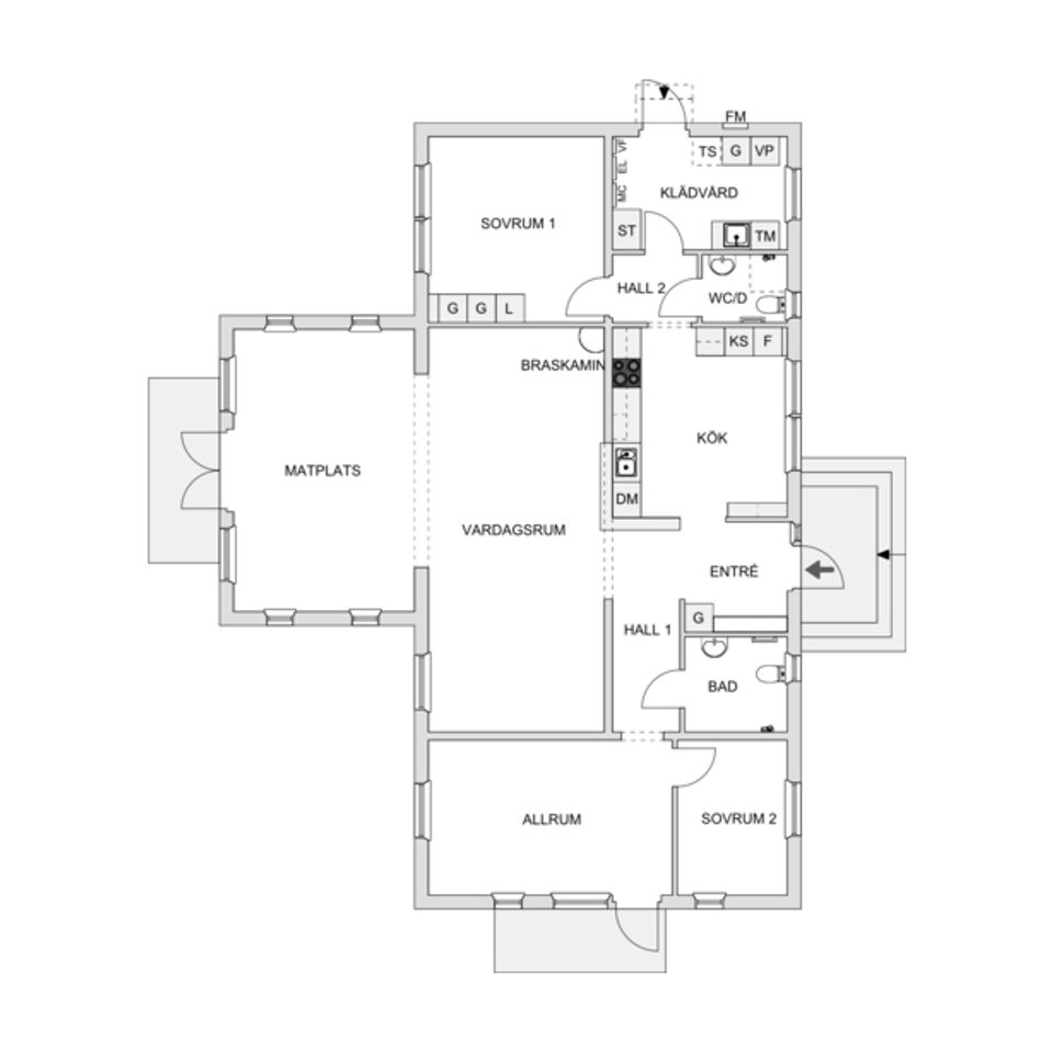 Villa, Fäbodvägen 13, Replösa, Ljungby