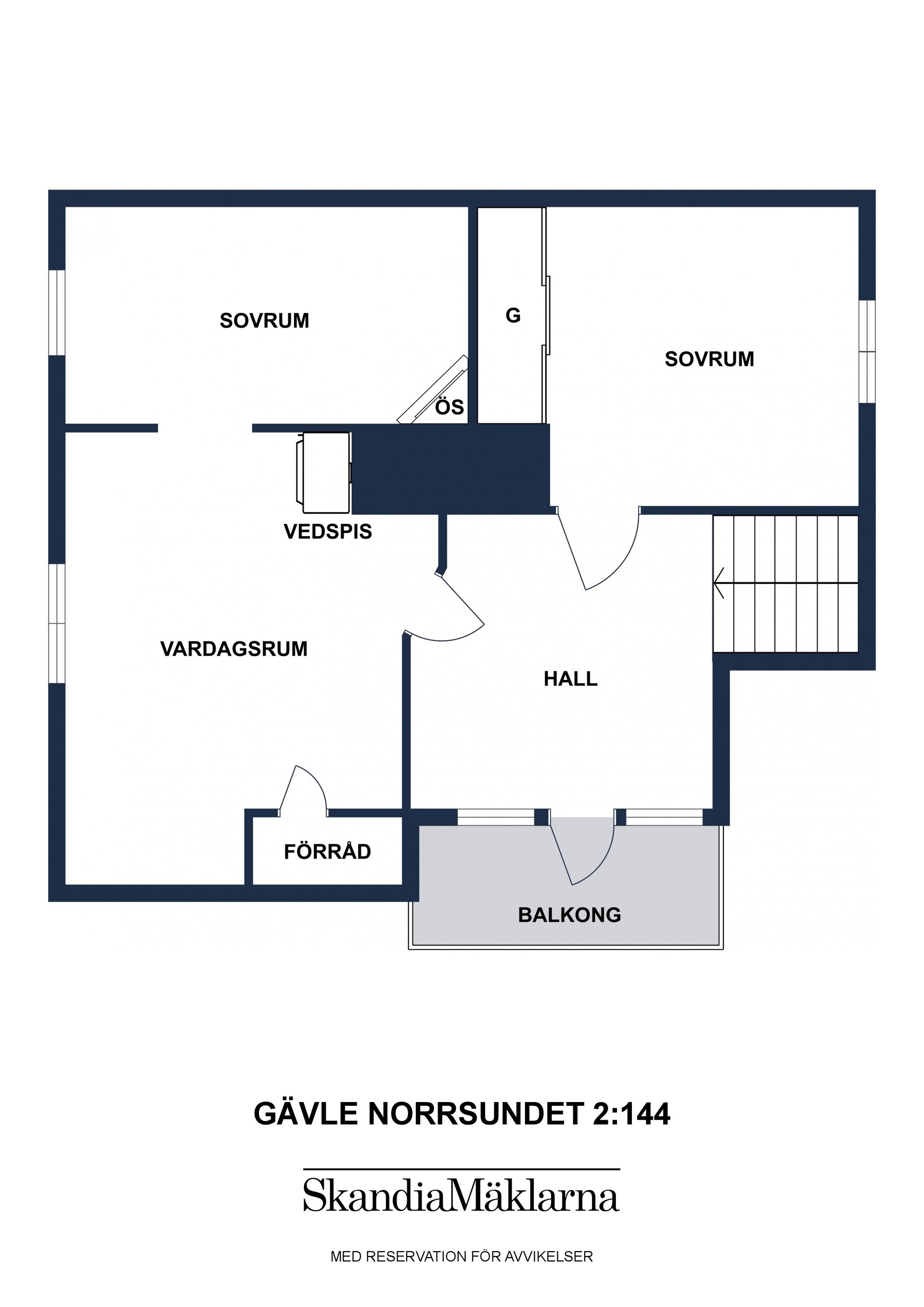 Villa, Havsvägen 25A, Norrsundet, Gävle
