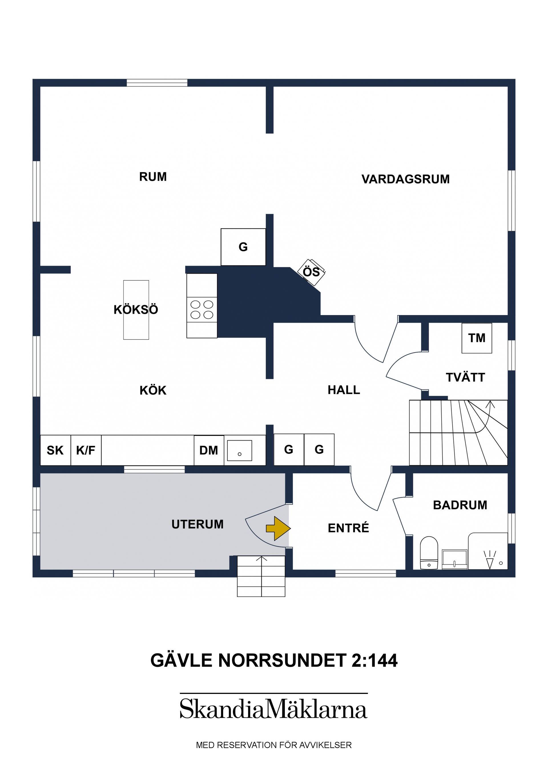 Villa, Havsvägen 25A, Norrsundet, Gävle