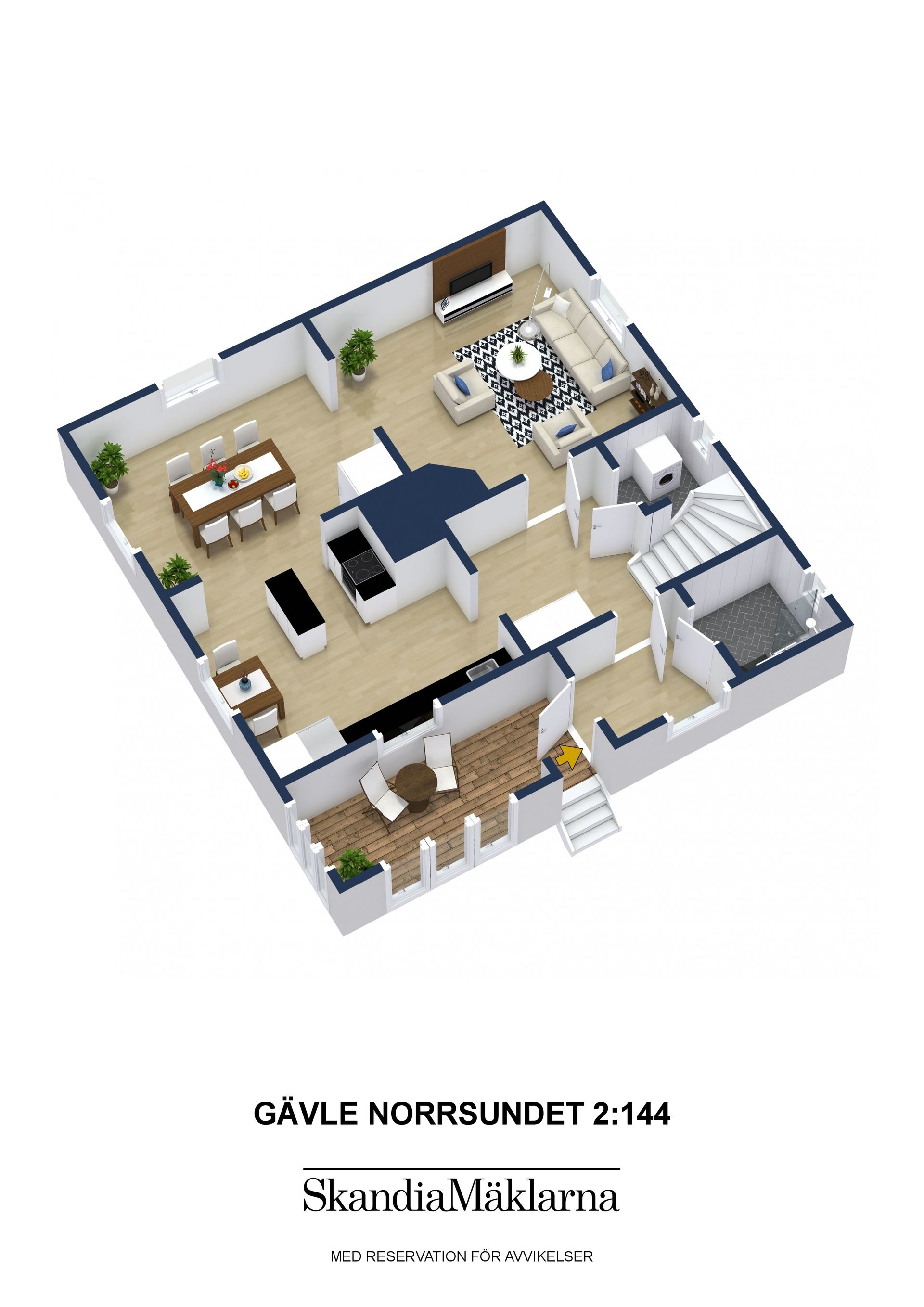 Villa, Havsvägen 25A, Norrsundet, Gävle