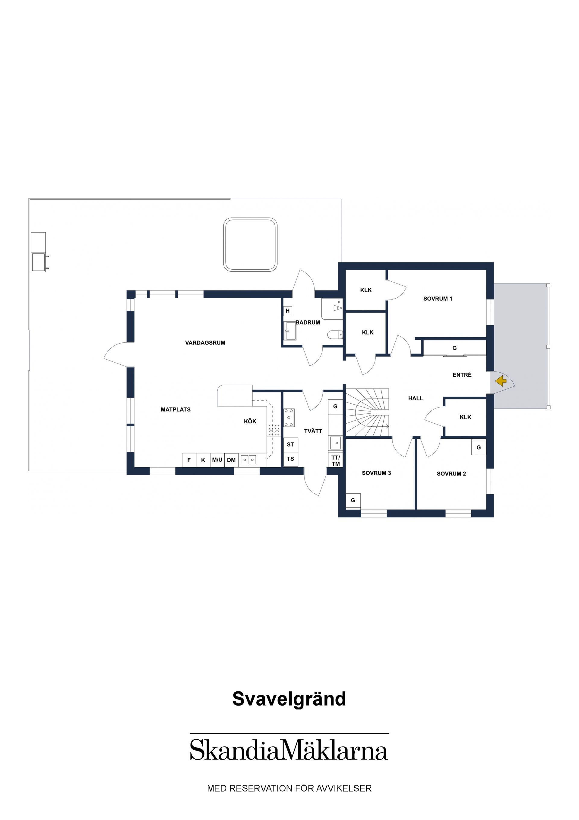 Villa, Svavelgränd 5, Galgberget, Falun